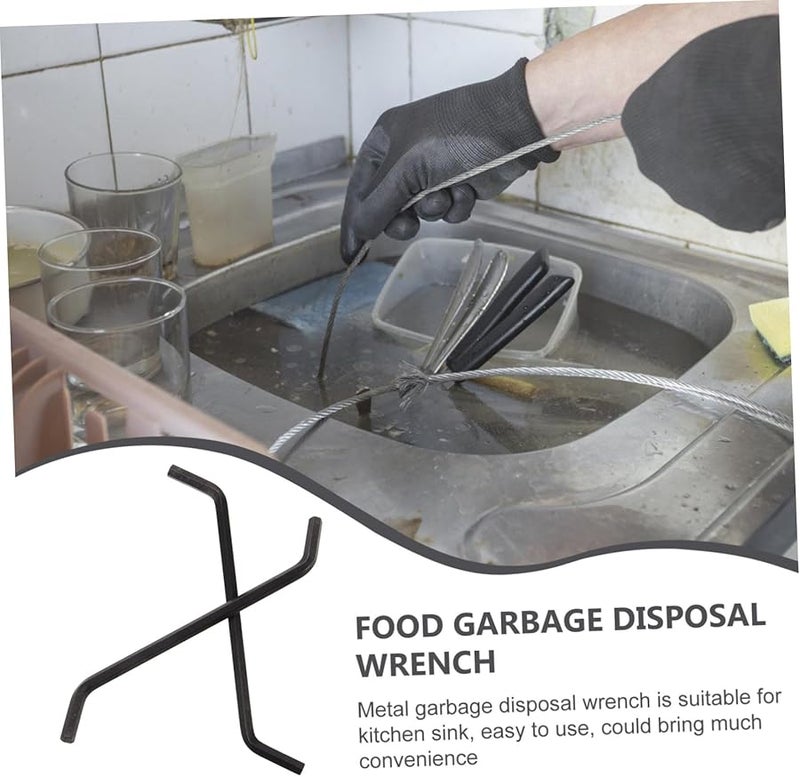 Garbage Disposal Wrench Tool 2 Pack Z Shaped Unjamming Wrench For Kitchen Sink - Image 5